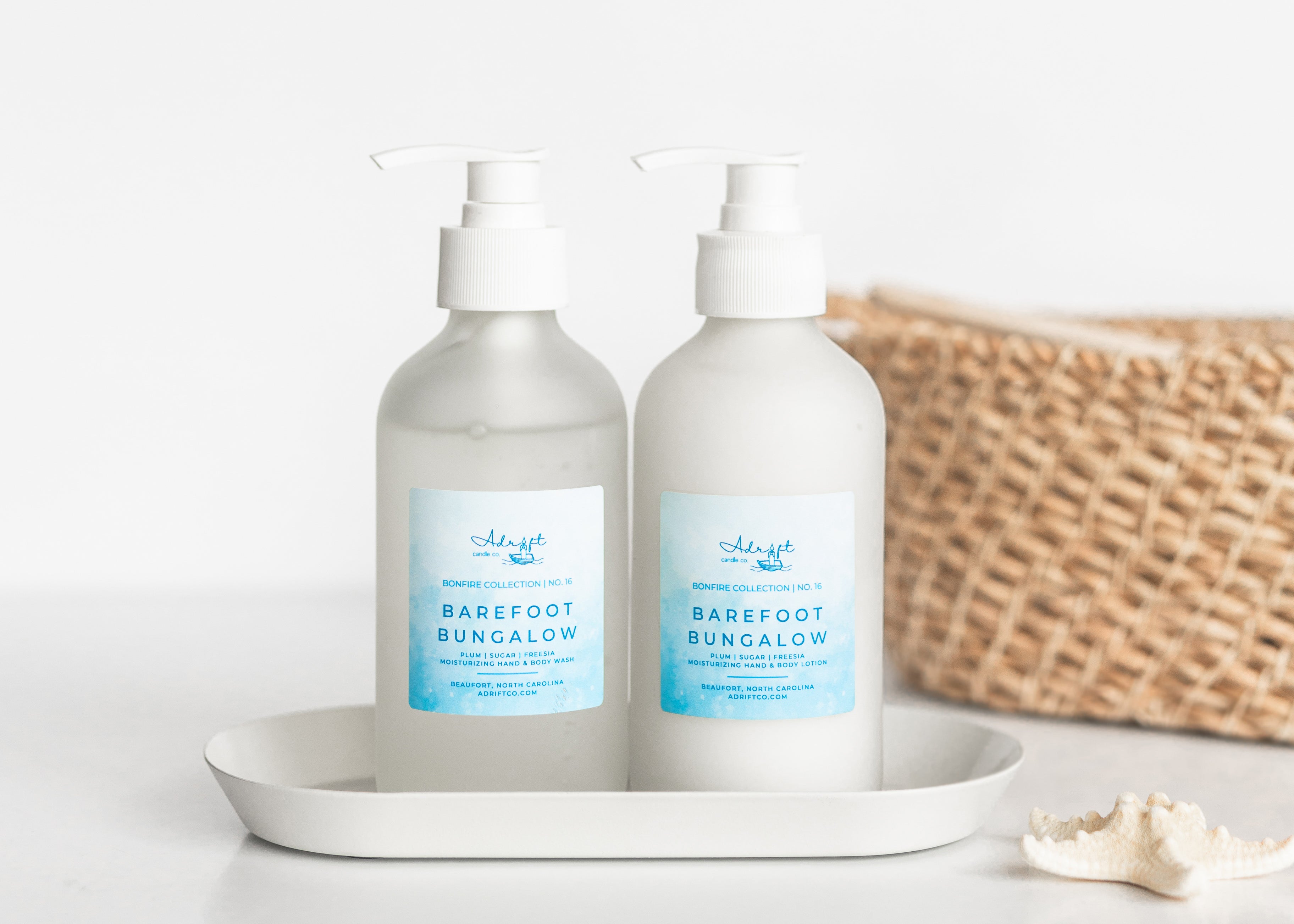 Hand Soap and Body Lotion Adrift Candle Co.