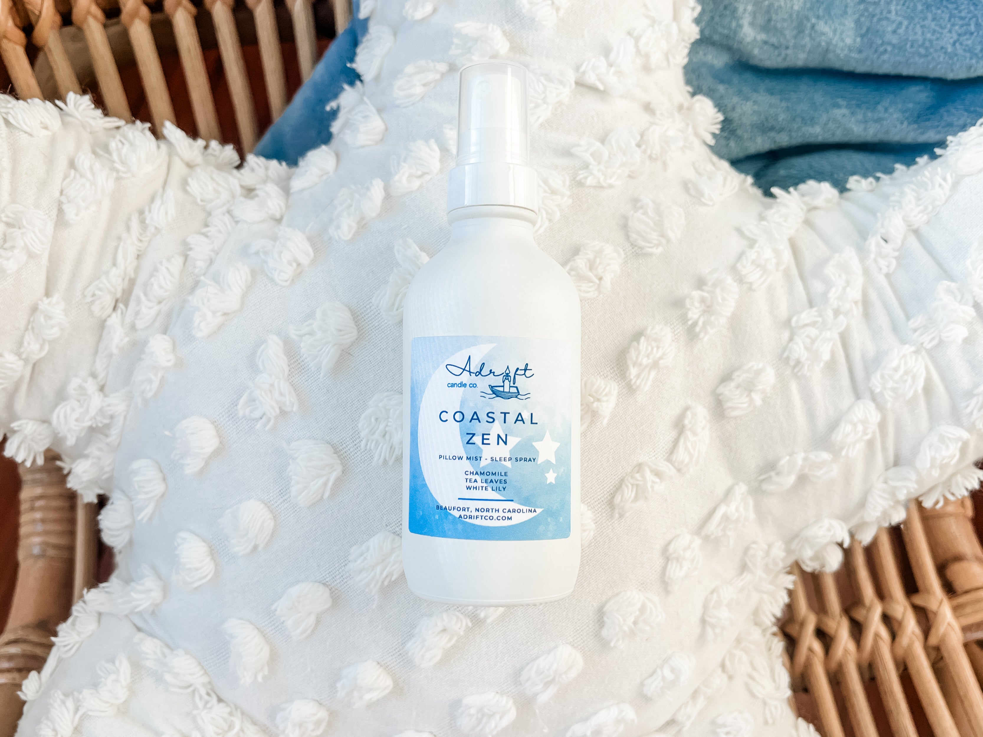 Coastal Zen aromatherapy sleep spray – Adrift Candle Co.