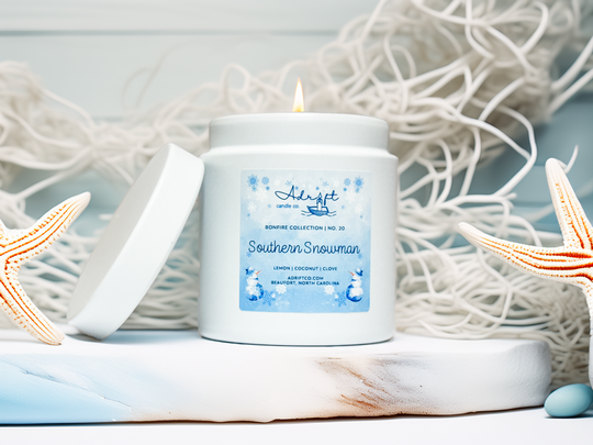 Southern Snowman candle