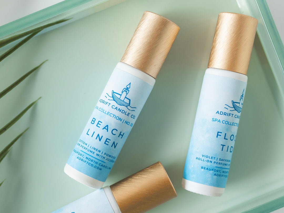 beach themed roll-on perfume