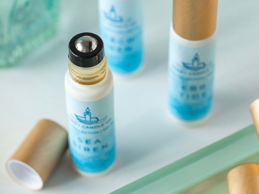 beach themed roll-on perfume