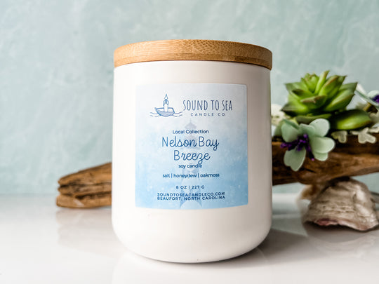 Nelson Bay Breeze candle - Sound to Sea Candle Co.
