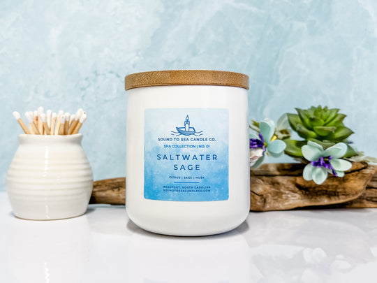 Saltwater Sage candle